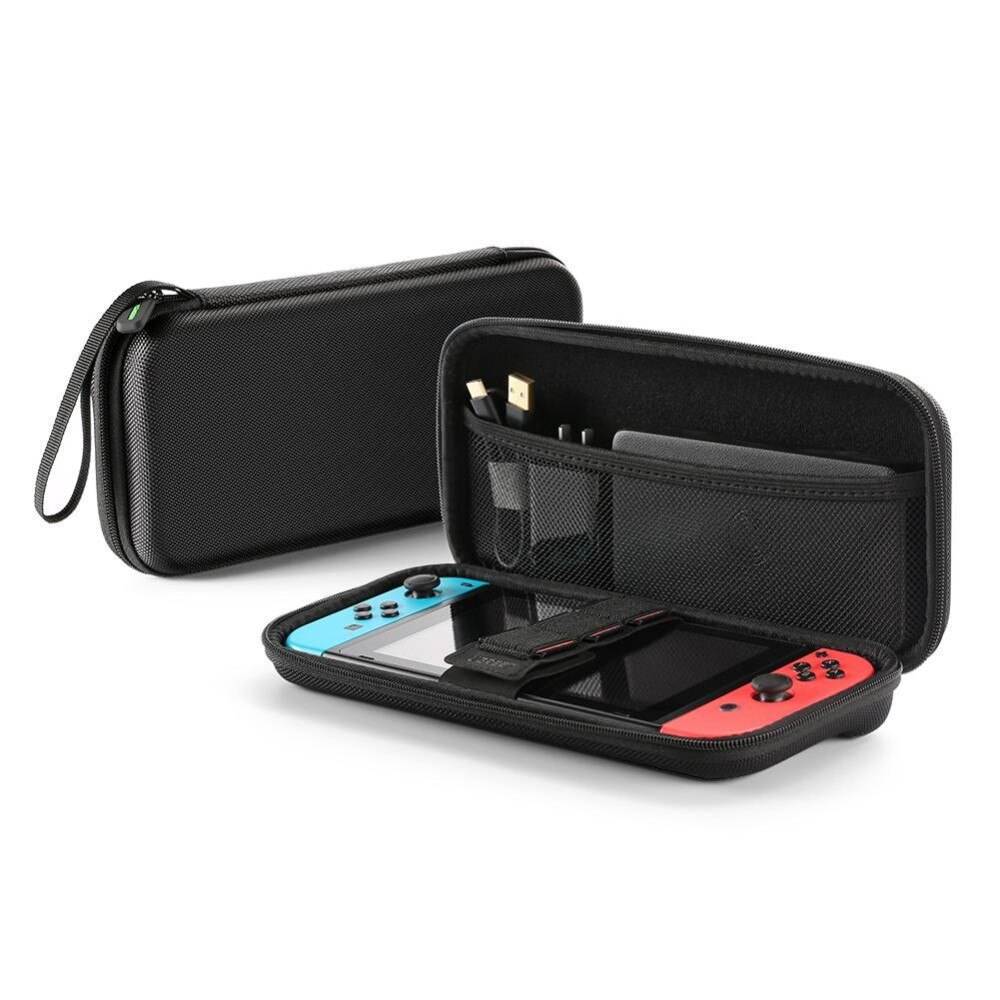 Custodia di stoccaggio compatta per Nintendo Switch OLED, nero