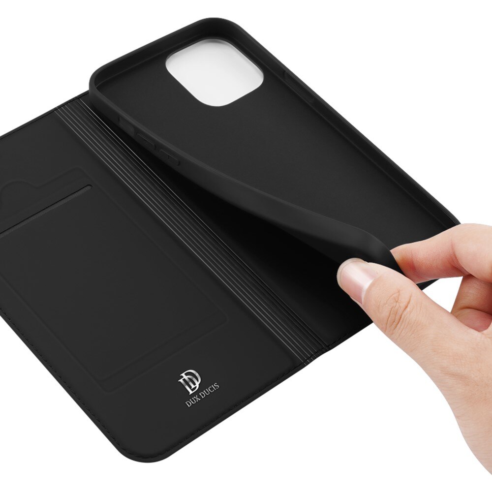 Cover portafoglio Skin Pro Series iPhone 13 Pro Max Black