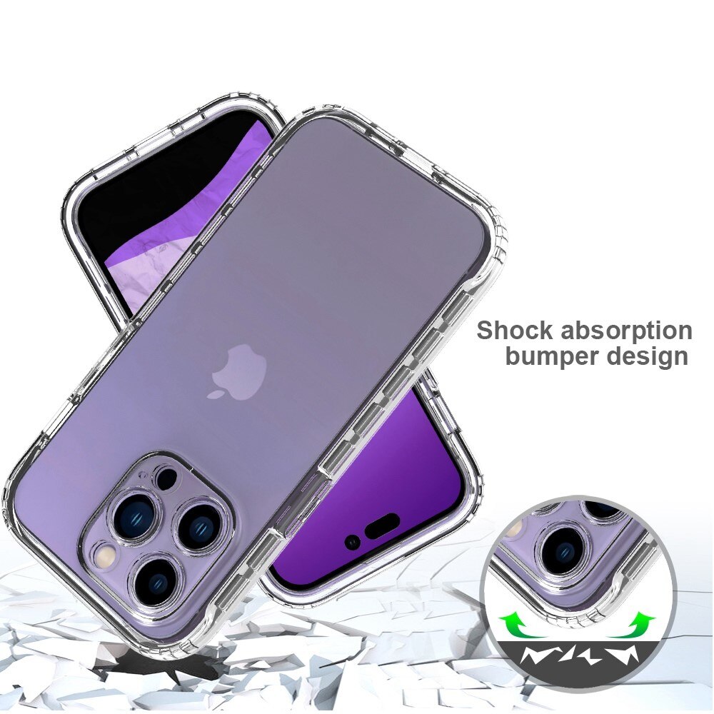 Cover protezione totale iPhone 14 Pro Trasparente