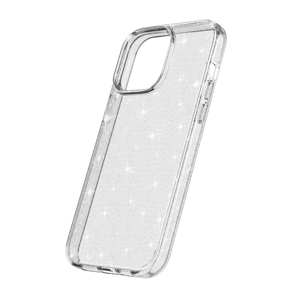 Cover Liquid Glitter iPhone 15 Pro Max trasparente