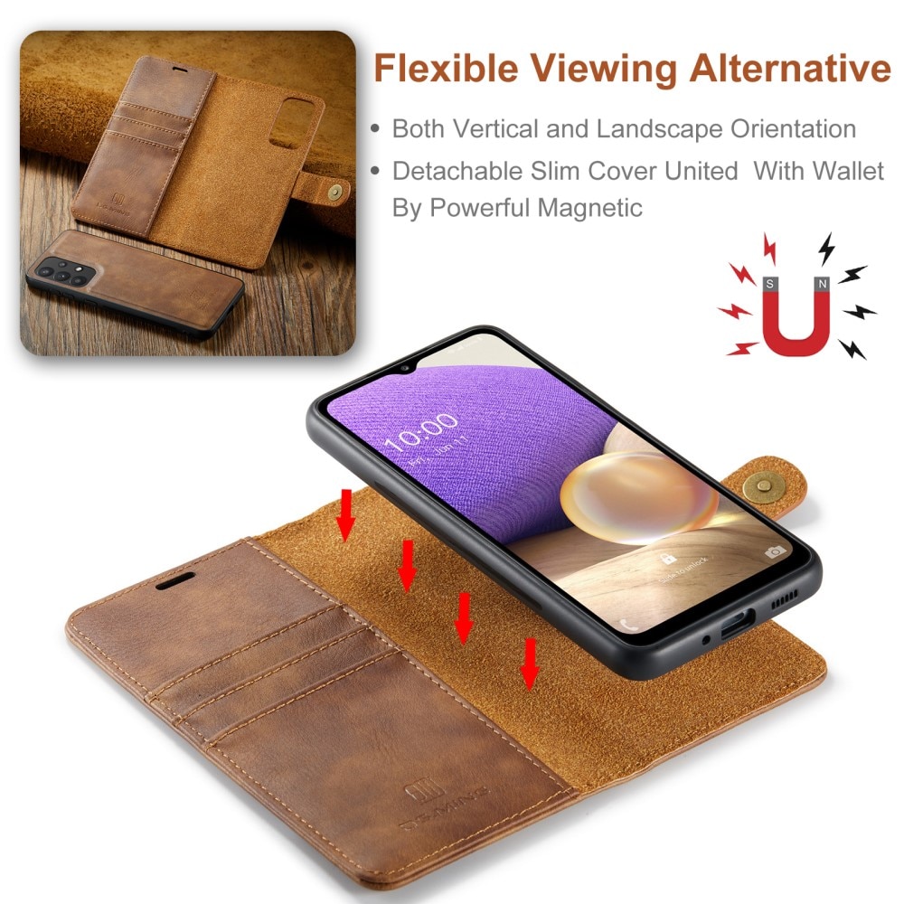 Cover portafoglio Magnet Wallet Samsung Galaxy A33 Cognac