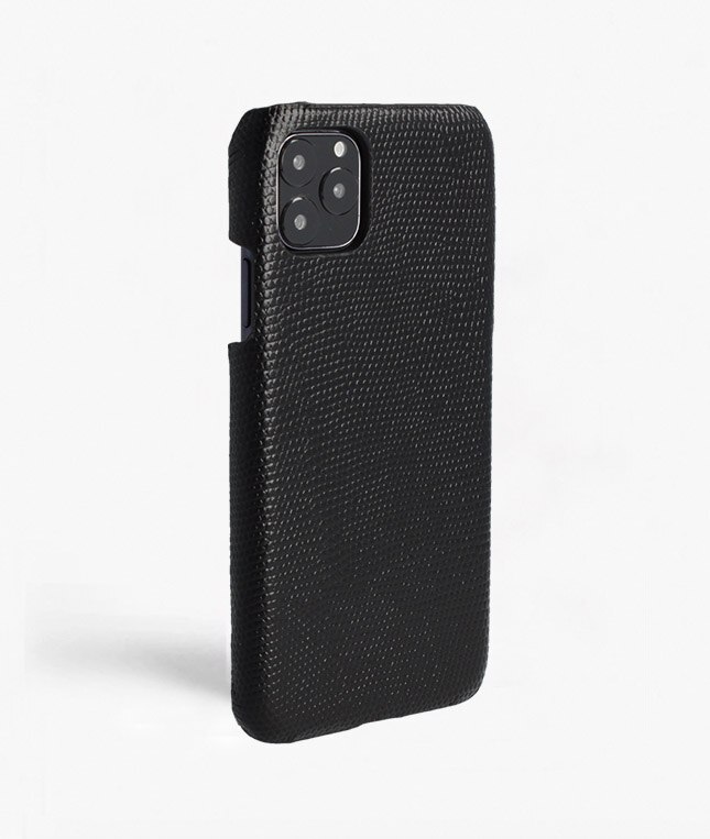 Cover iPhone 11 Pro Max Lizard Nero