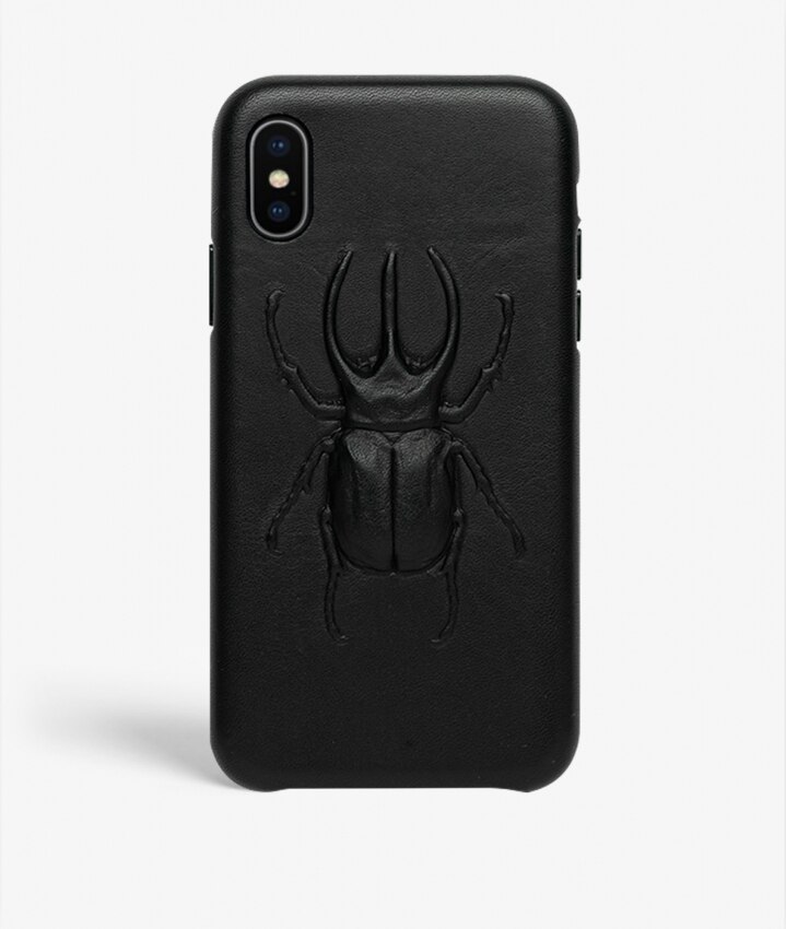 Cover iPhone Xs Max Beetle Calf Black