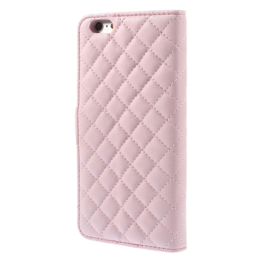 Custodie a portafoglio iPhone 6 Plus/6S Plus Rosa trapuntato