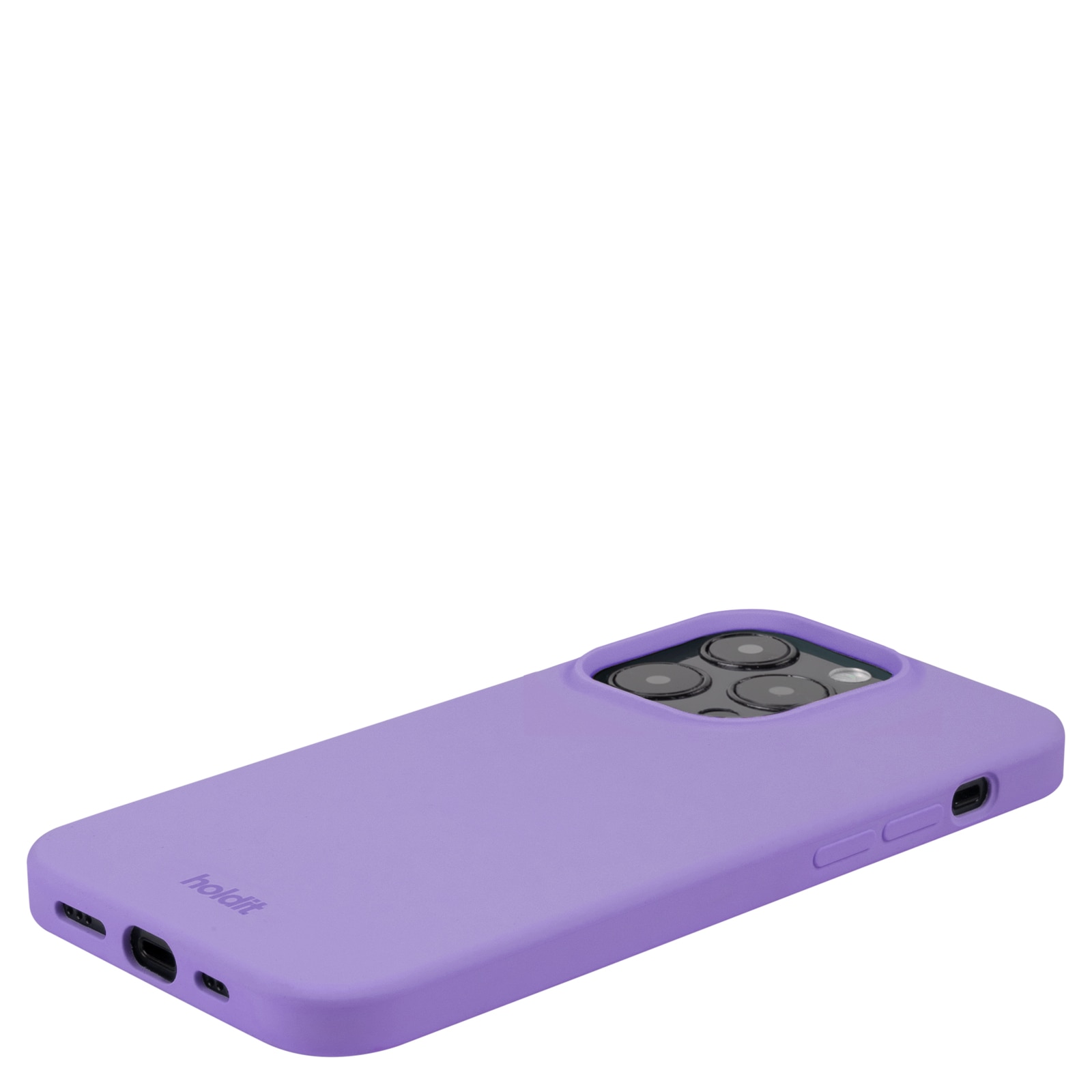 Cover in silicone iPhone 14 Pro Violet