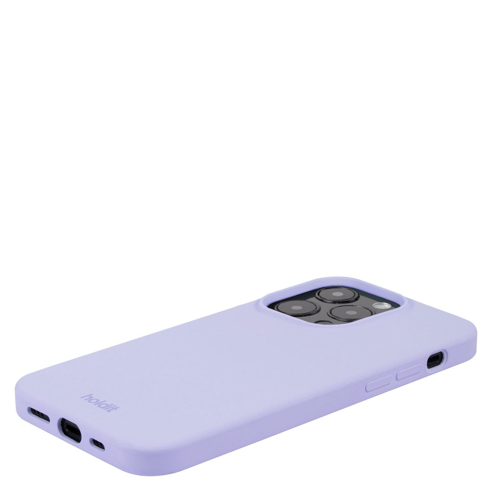 Cover in silicone per iPhone 15 Pro Lavender