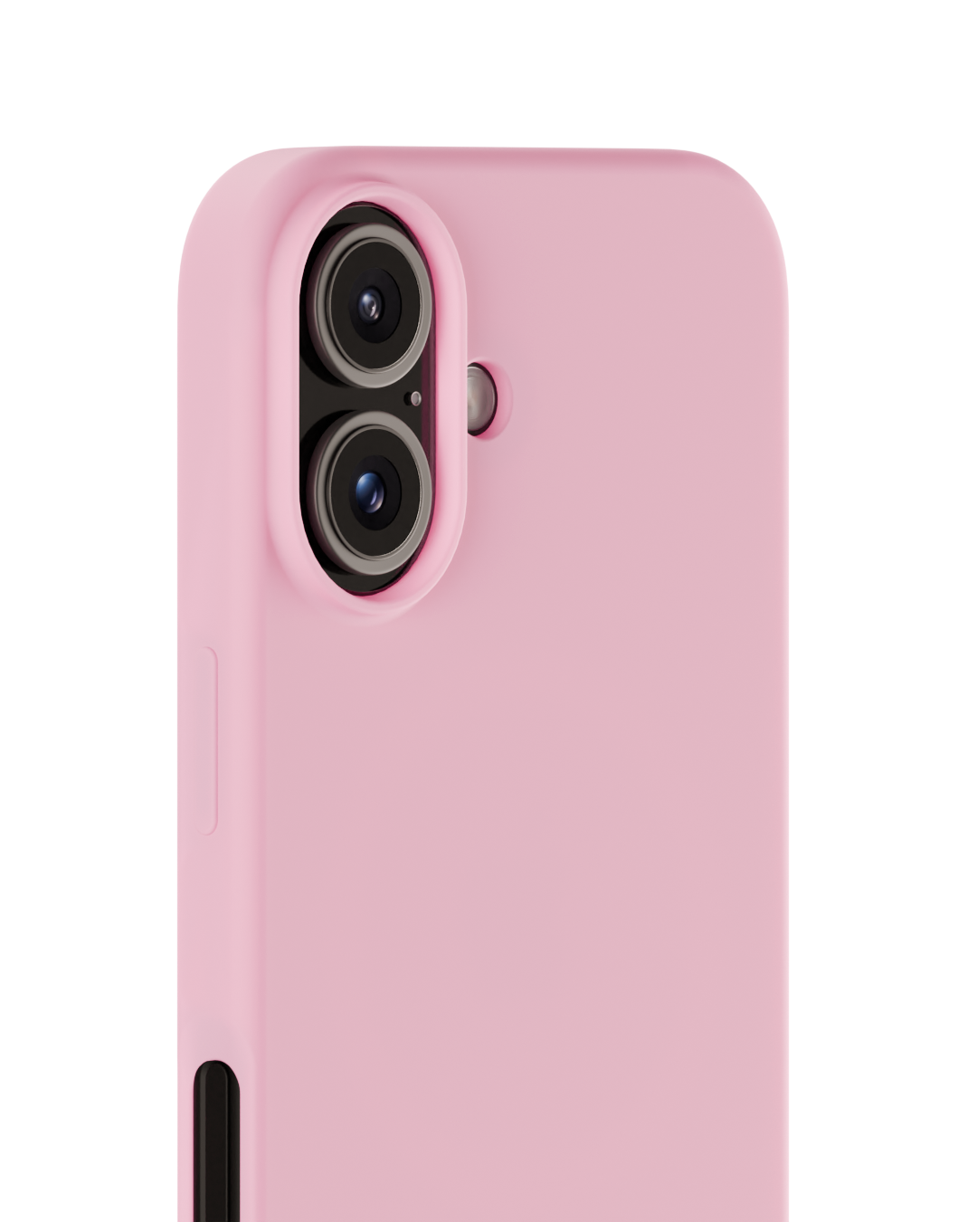 Cover in silicone per iPhone 16 Pink