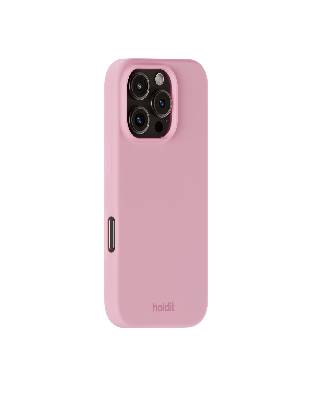 Cover in silicone per iPhone 16 Pro Pink