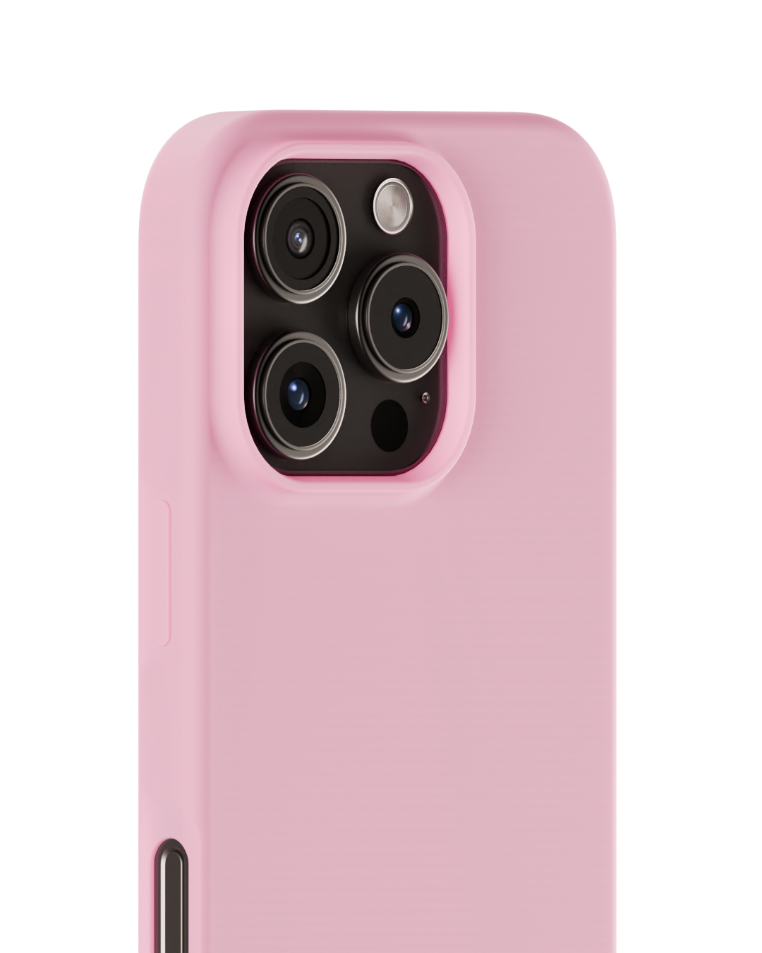 Cover in silicone per iPhone 16 Pro Pink