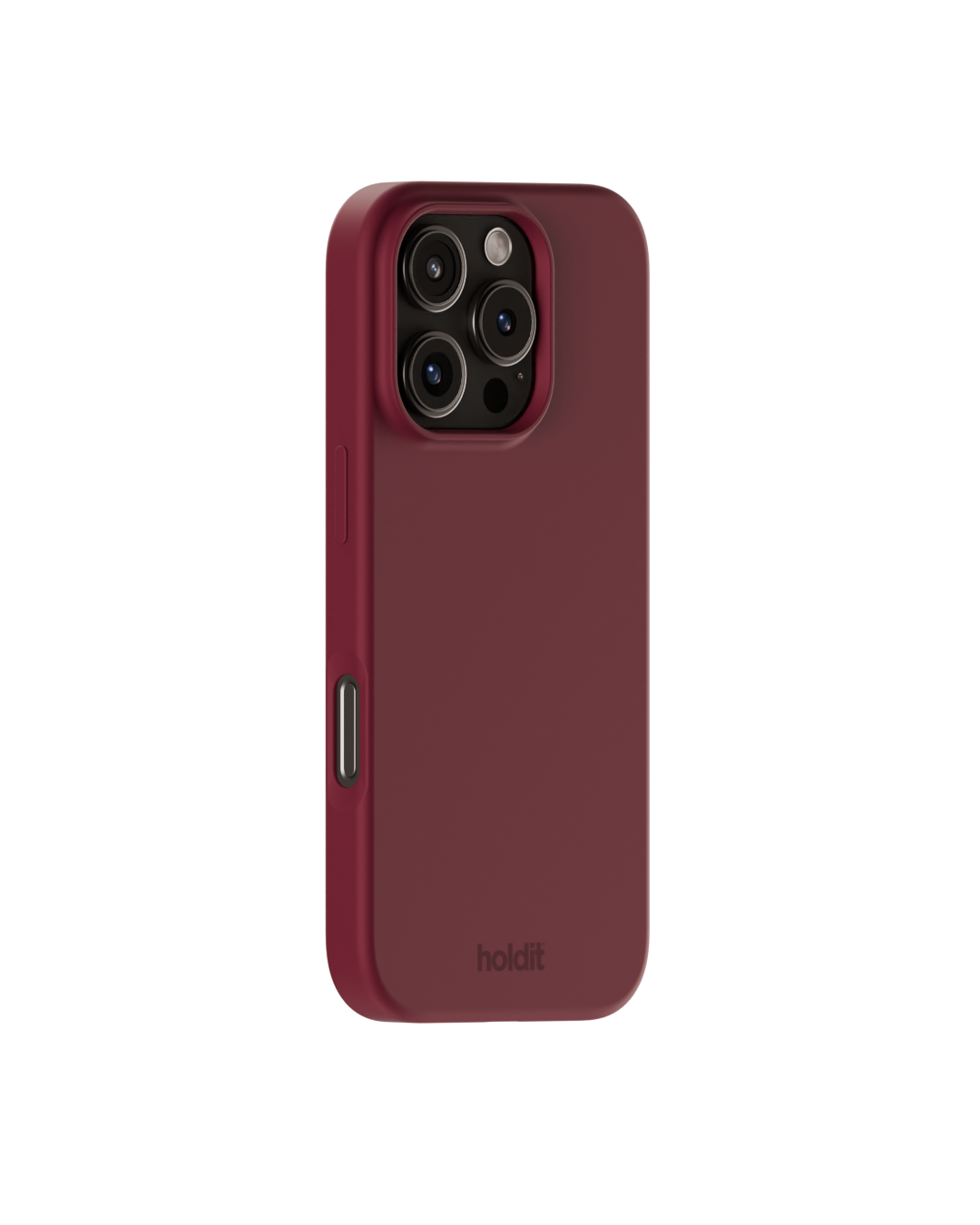 Cover in silicone per iPhone 16 Pro Red Velvet