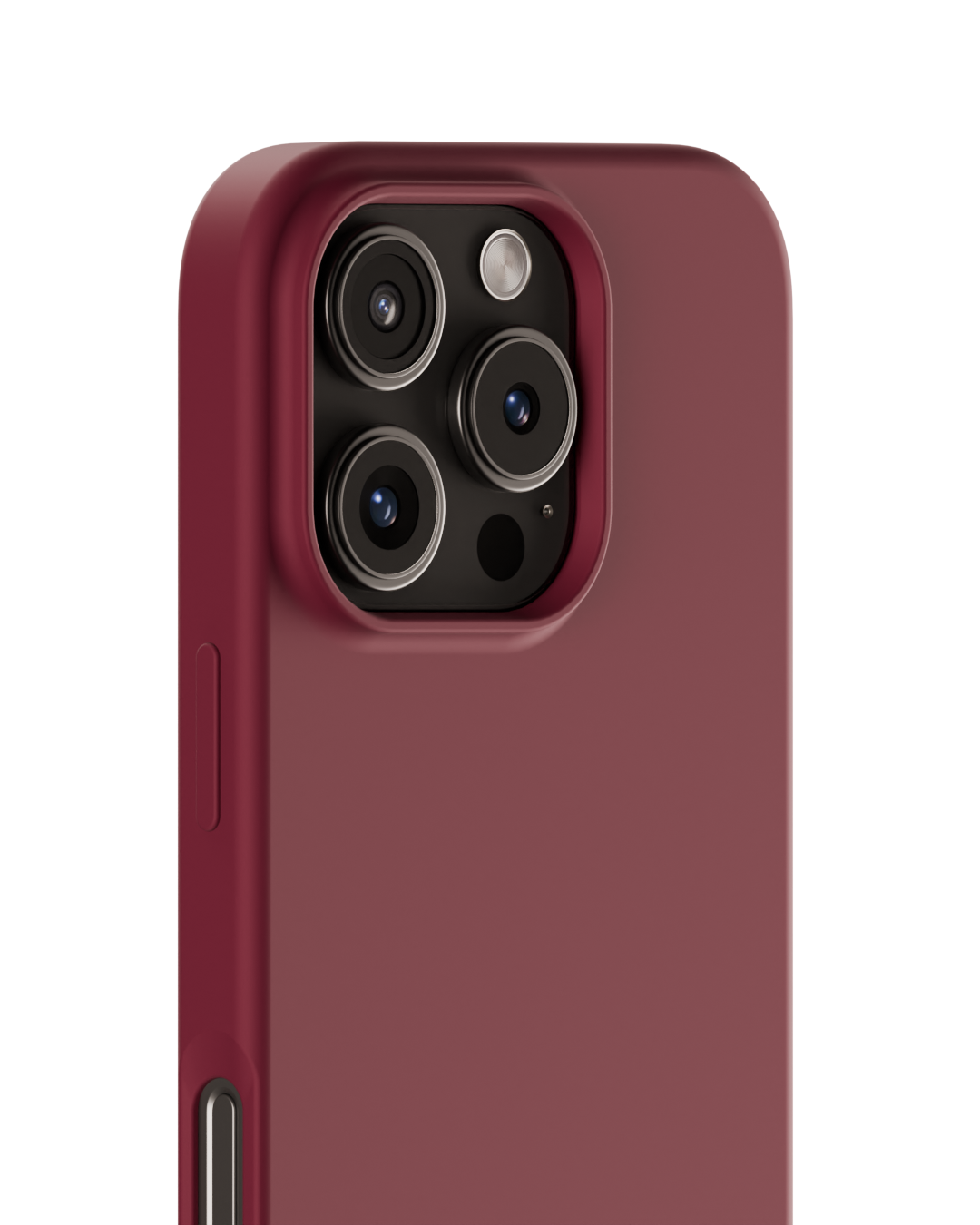 Cover in silicone per iPhone 16 Pro Red Velvet