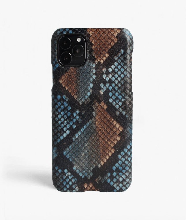 Cover iPhone 11 Pro Max Python Multicolor Sunset Blue