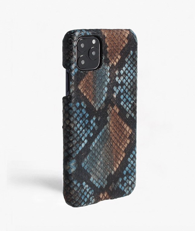 Cover iPhone 11 Pro Max Python Multicolor Sunset Blue