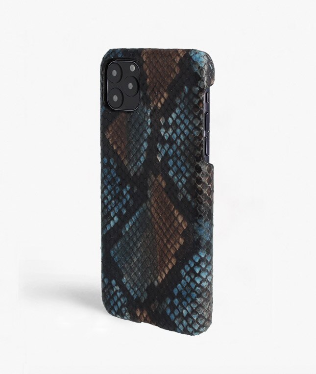 Cover iPhone 11 Pro Max Python Multicolor Sunset Blue