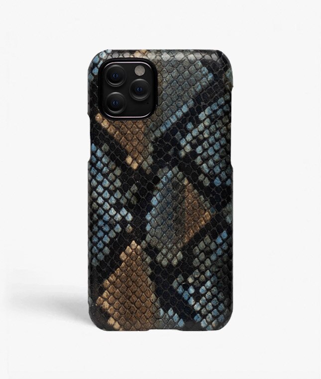 Cover iPhone 11 Pro Python Multicolor Sunset Blue