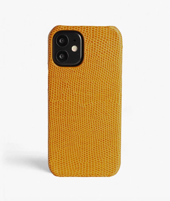 Cover iPhone 12 Mini Lizard Giallo