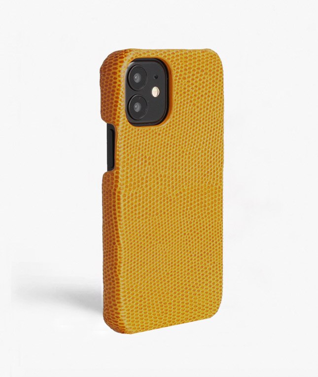 Cover iPhone 12 Mini Lizard Giallo