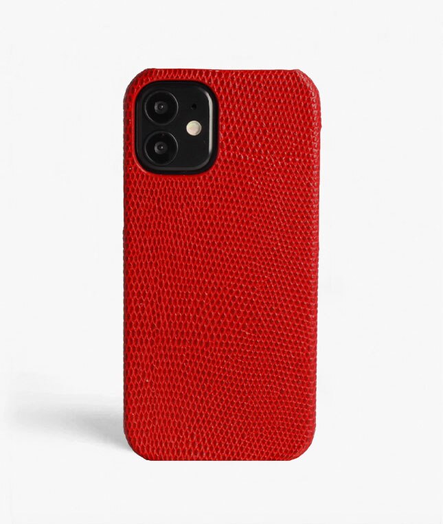 Cover iPhone 12 Mini Lizard Rosso