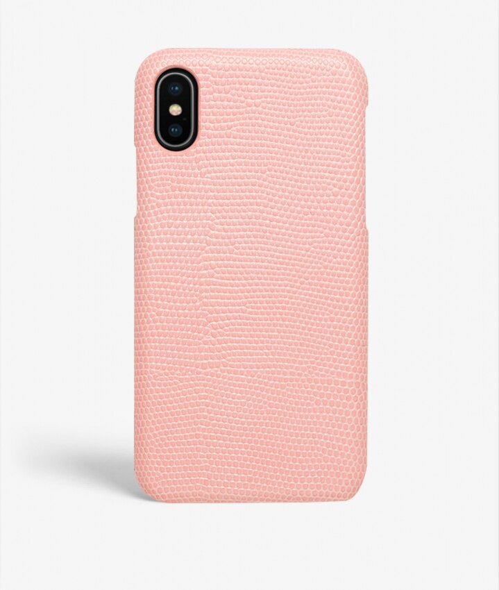 Cover iPhone X/XS Lizard Rosa