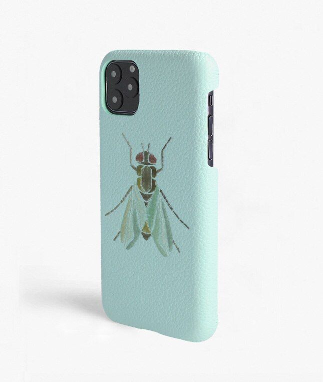 Cover iPhone 11 Pro Max Fly Calf Acqua