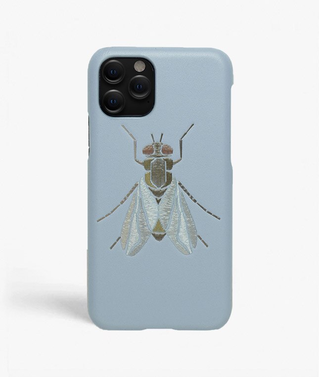 Cover iPhone 11 Pro Max Fly Calf Celeste