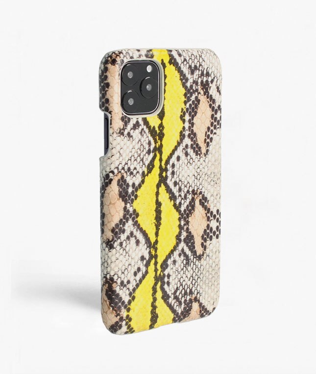 Cover iPhone 11 Pro Max Snake Yellow/Beige