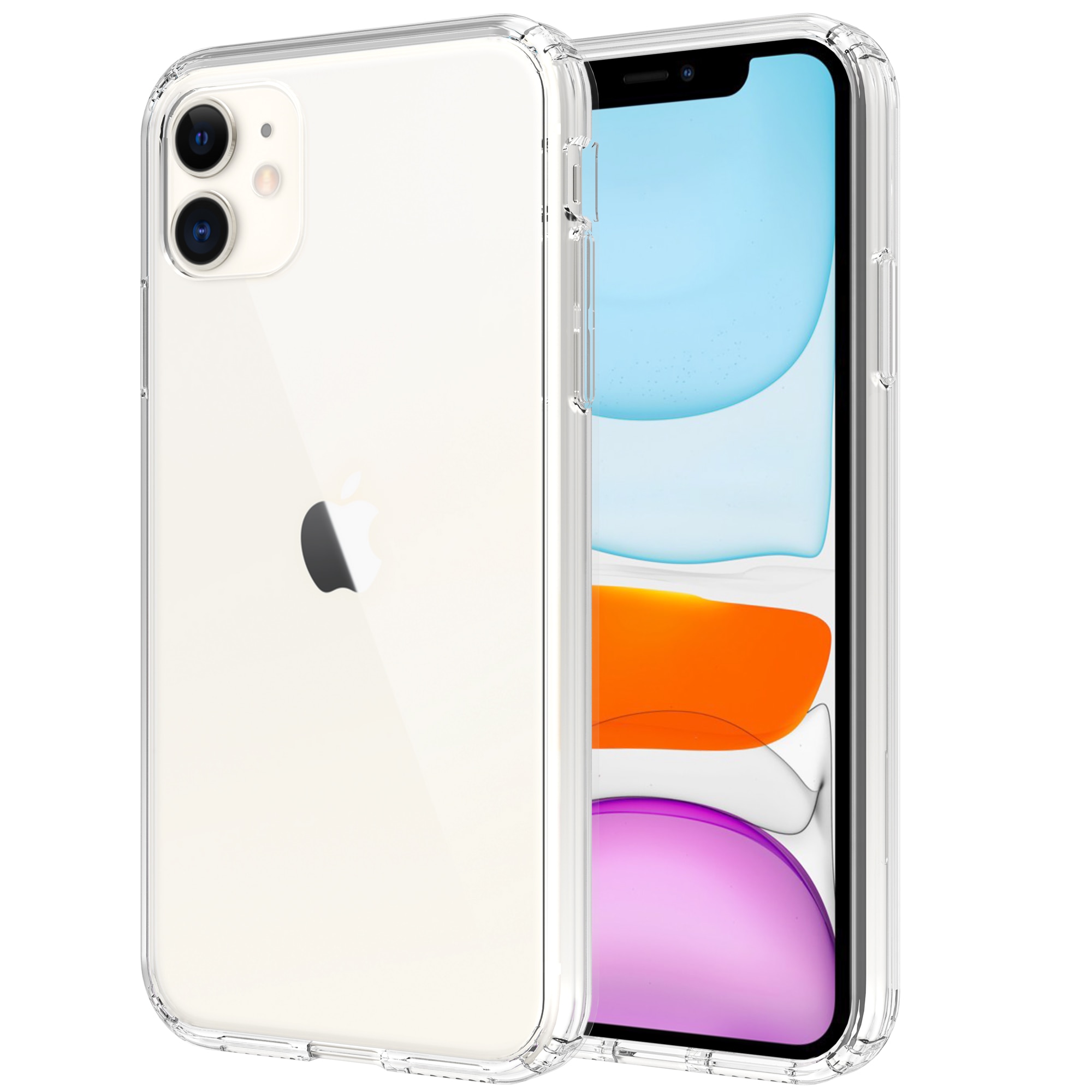 Cover ibride per iPhone 11 trasparente