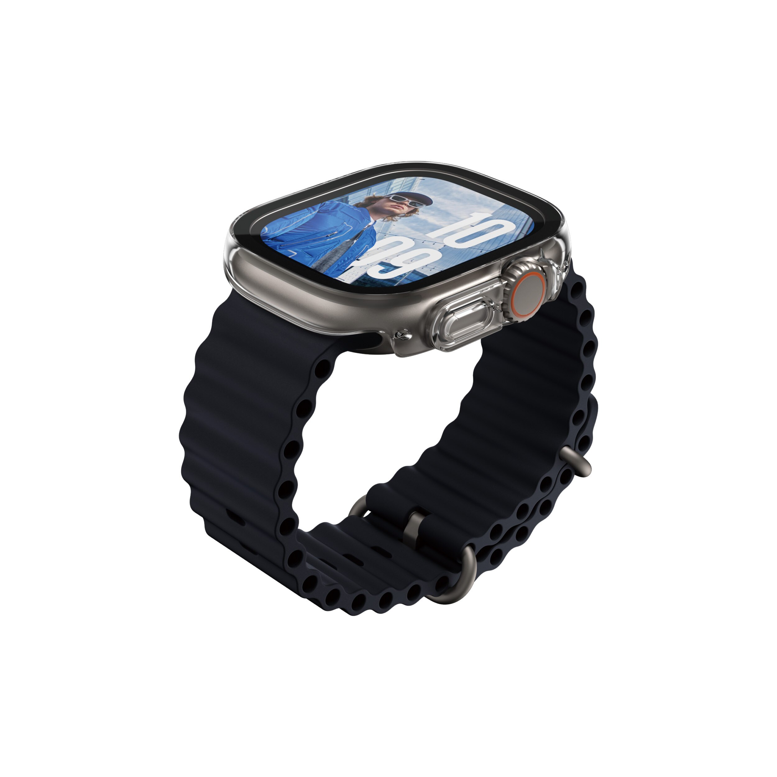 Full Body Slim Cover Apple Watch Ultra 49mm 2nd Gen transparente