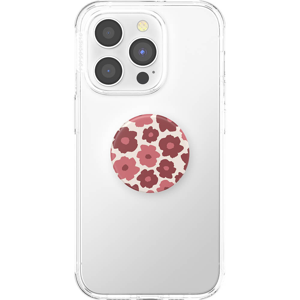 PopGrip Supporto e Impugnatura per Telefoni Cellulari, Mauve Floral