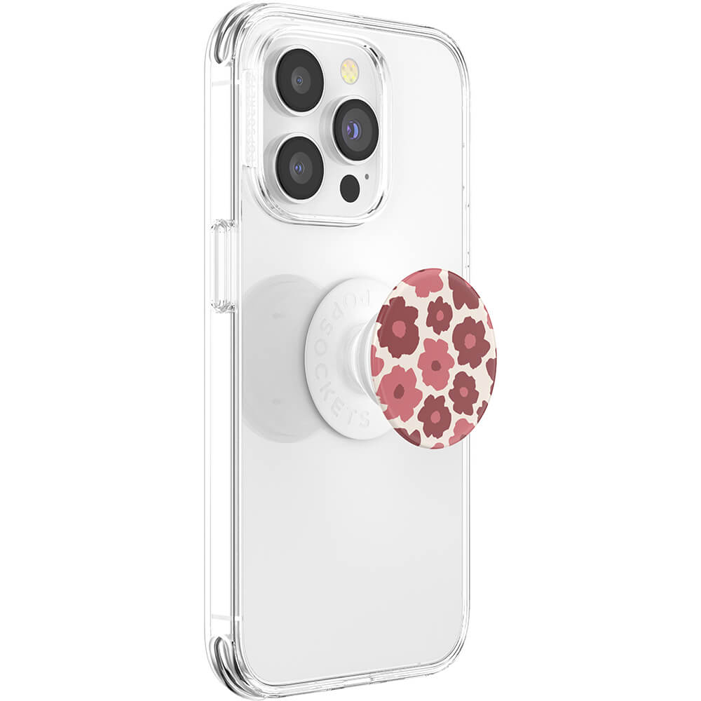 PopGrip Supporto e Impugnatura per Telefoni Cellulari, Mauve Floral