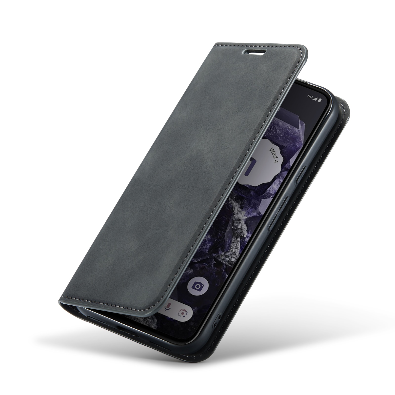 Cover portafoglio sottili Google Pixel 8a nero