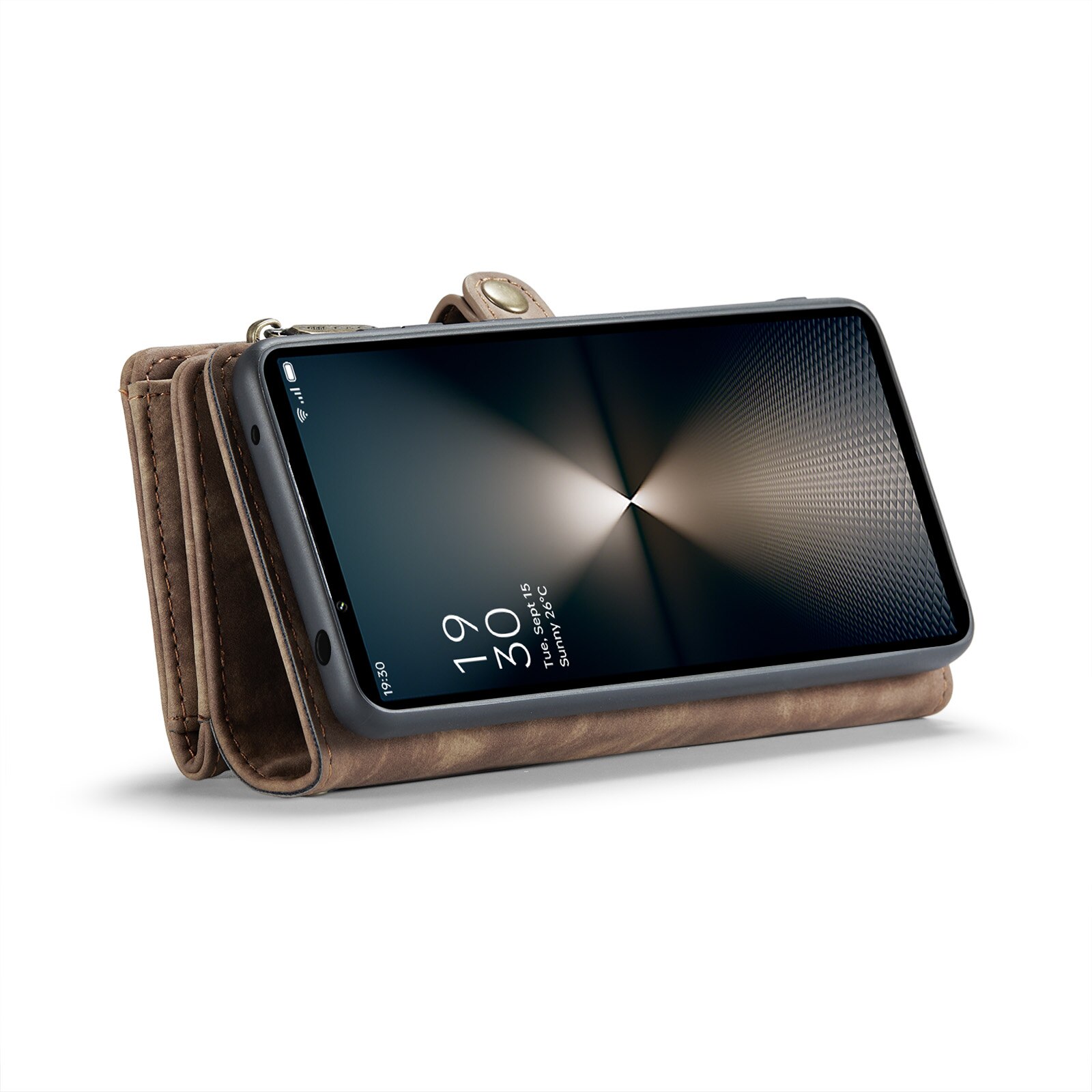 Cover portafoglio Multi-Slot Sony Xperia 10 VI marrone