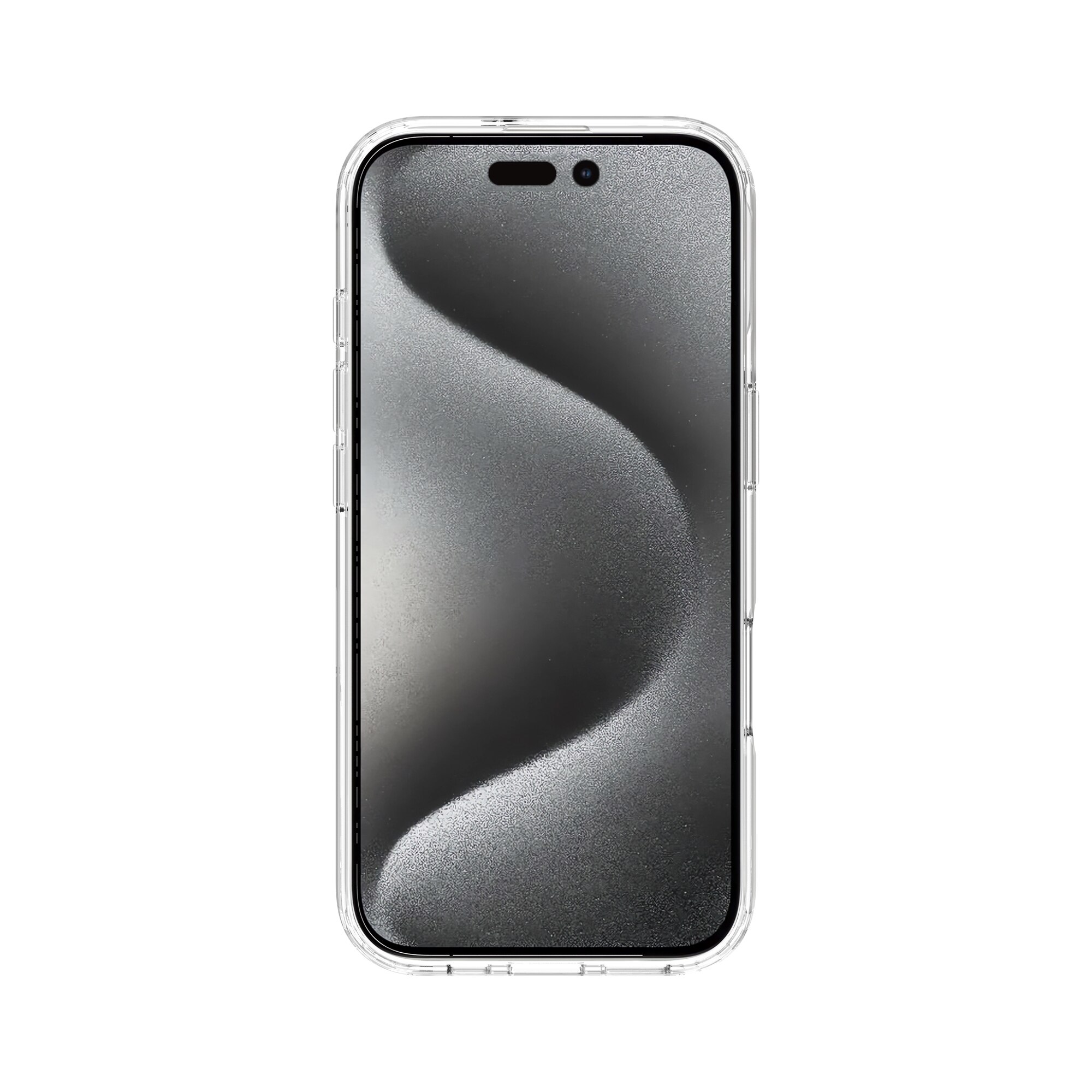 Cover ibride per iPhone 16 Pro Max trasparente