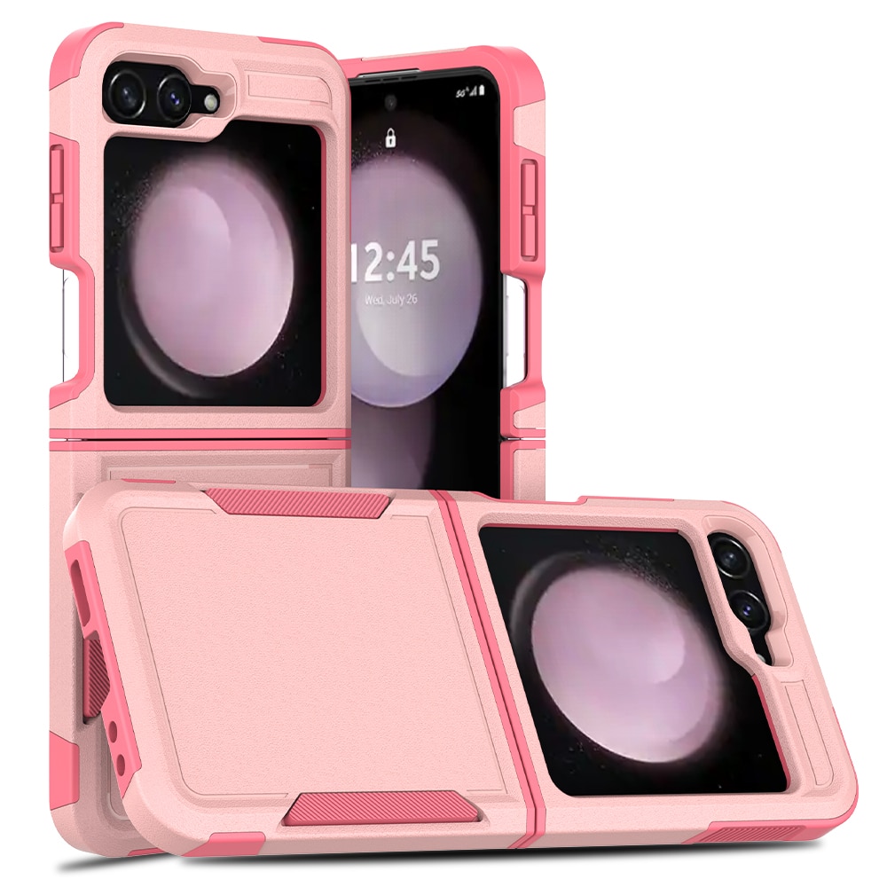 Cover ibride Off-road Samsung Galaxy Z Flip 6, rosa