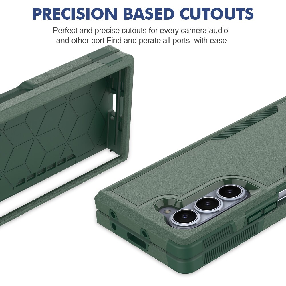 Cover ibride Off-road Samsung Galaxy Z Fold 6, verde