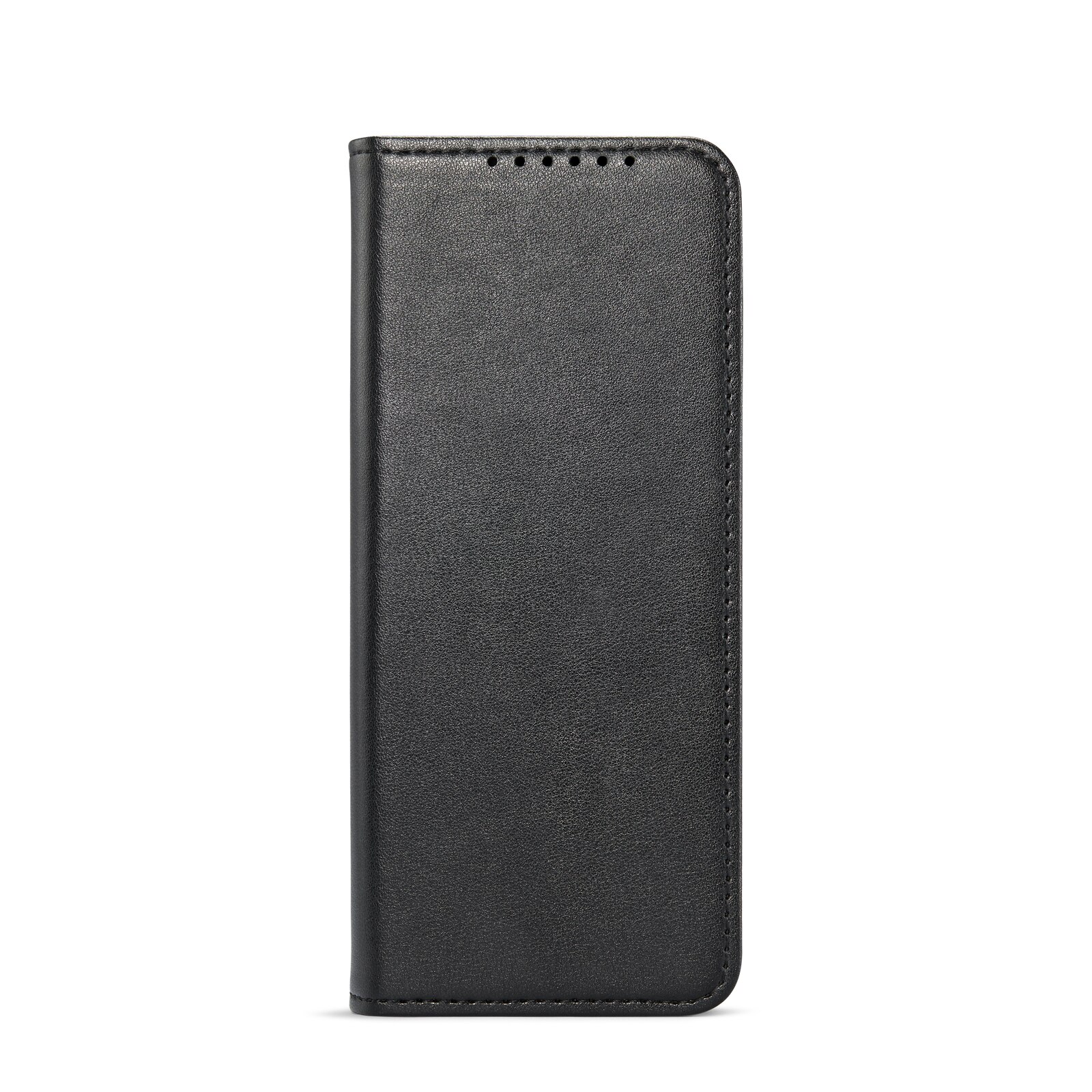 Custodia a portafoglio in vera pelle Samsung Galaxy Z Fold 6, nero