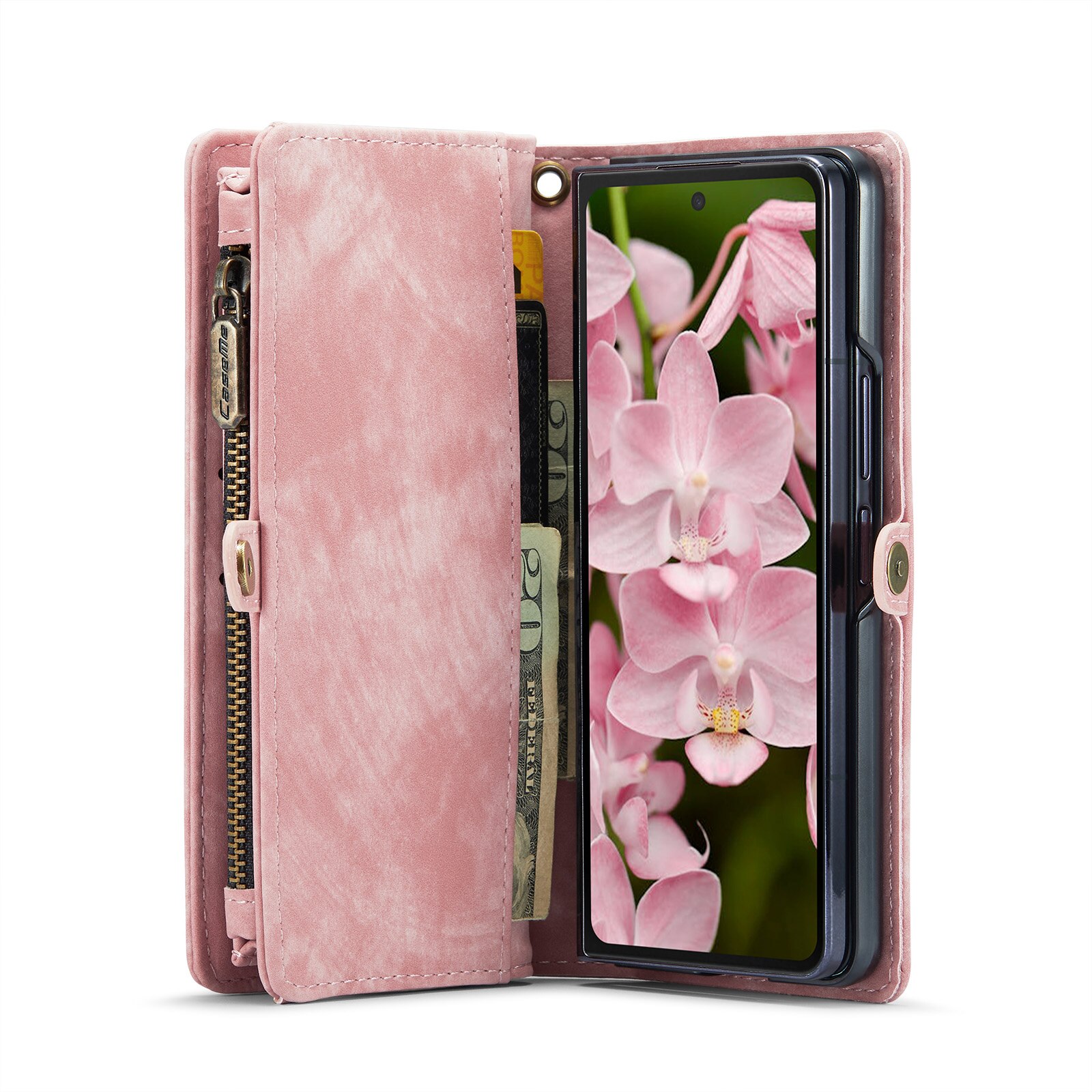 Cover portafoglio Multi-Slot Samsung Galaxy Z Fold 6 rosa