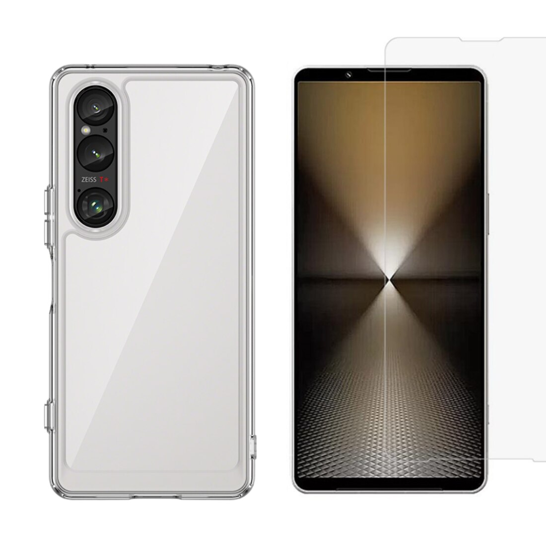 Kit per Sony Xperia 1 VI : Cover e proteggischermo