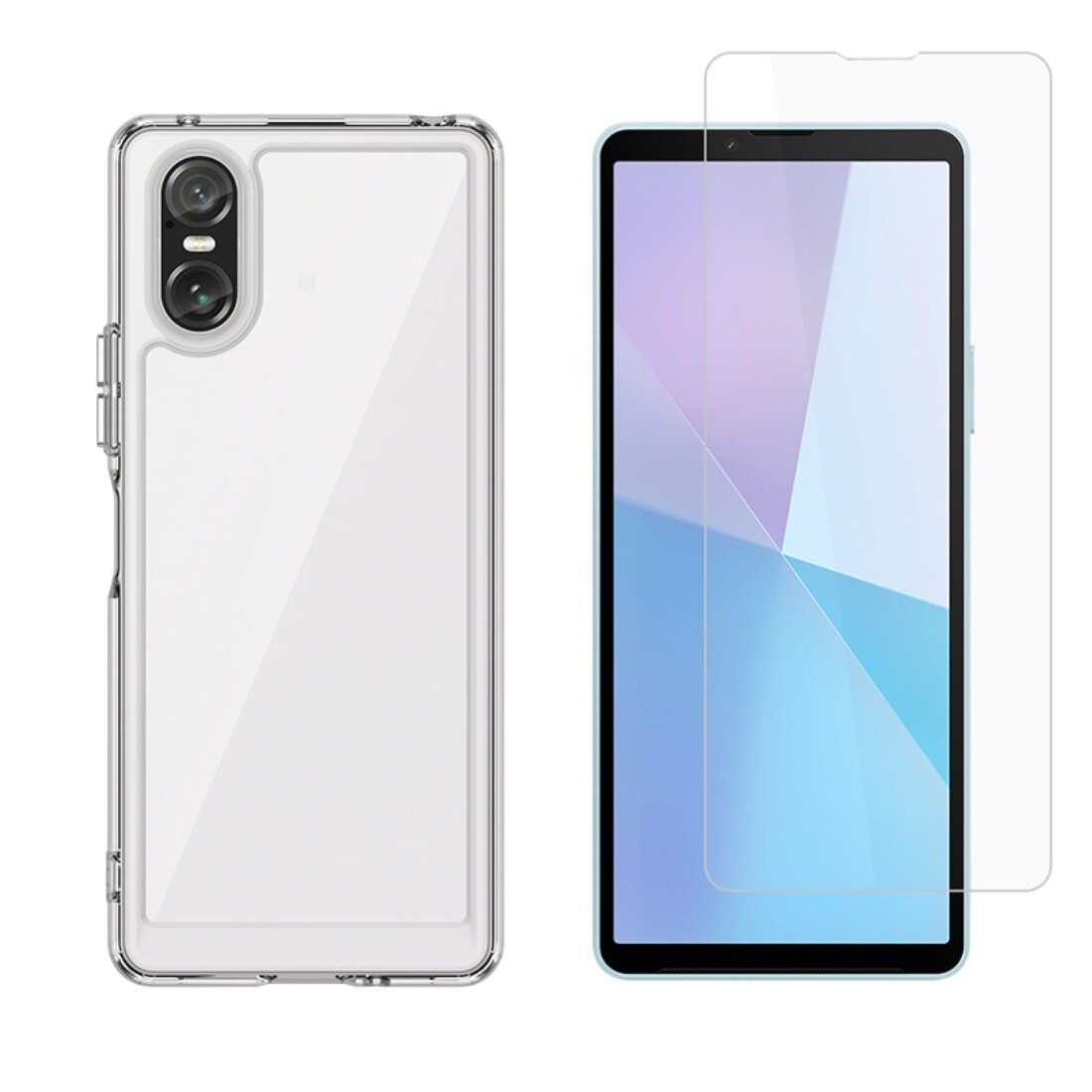 Kit per Sony Xperia 10 VI : Cover e proteggischermo