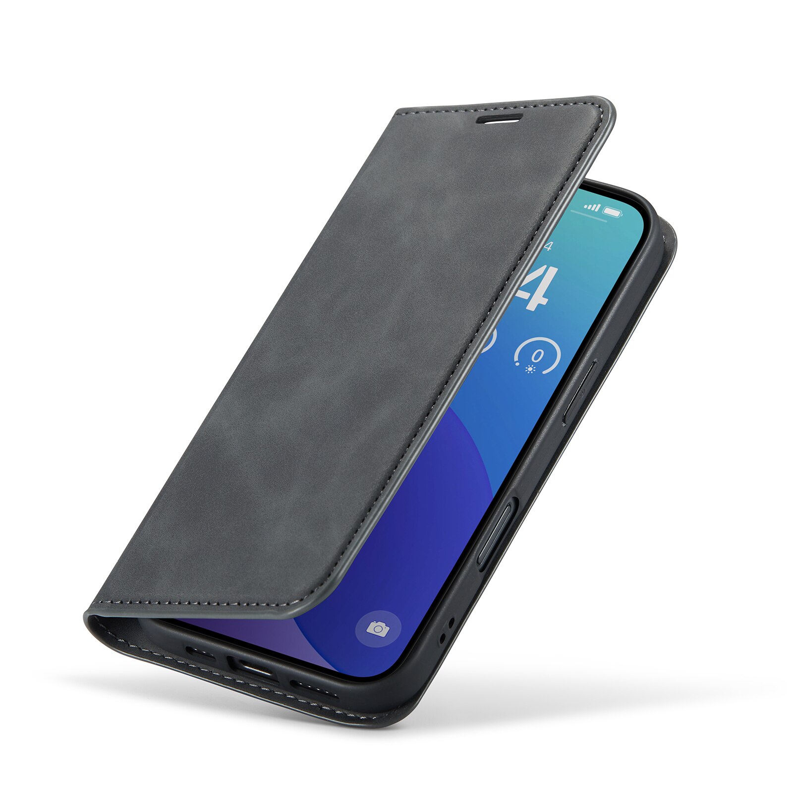 Cover portafoglio sottili iPhone 16 Pro nero