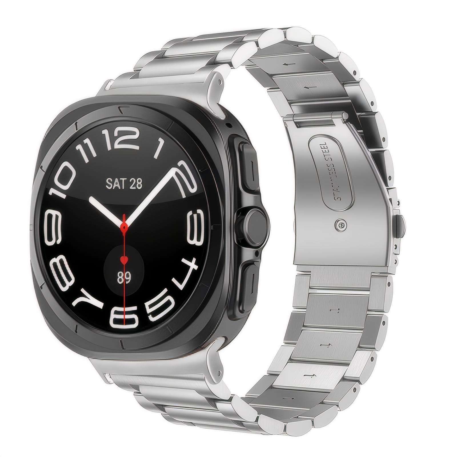 Cinturino in metallo Samsung Galaxy Watch Ultra 47mm d'argento