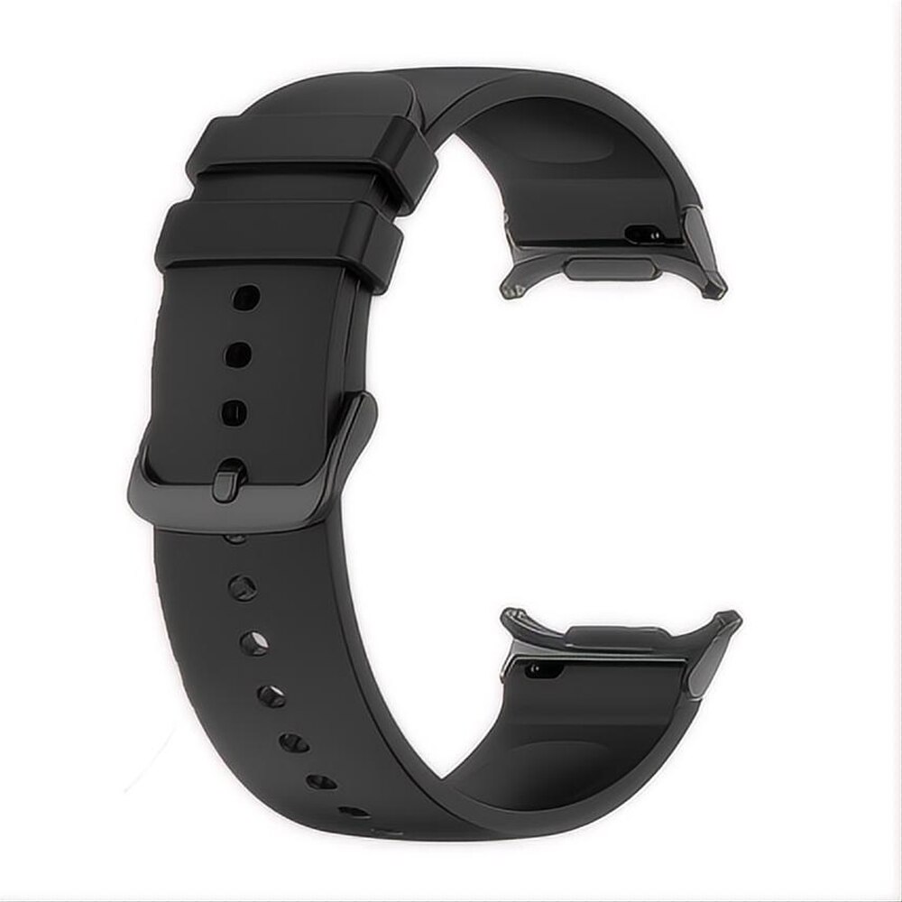 Cinturino in silicone per Samsung Galaxy Watch Ultra 47mm, nero