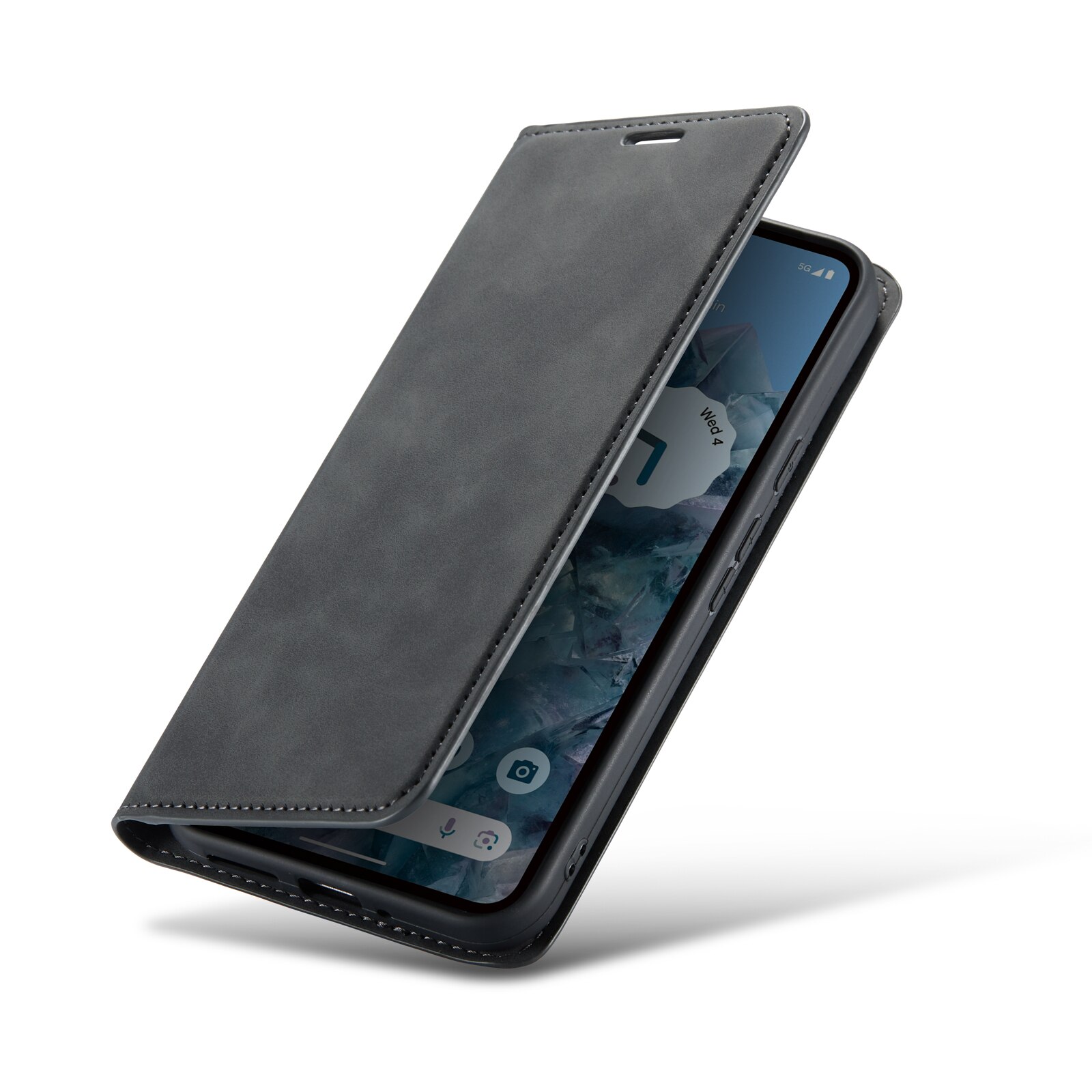 Cover portafoglio sottili Google Pixel 9 Pro XL nero