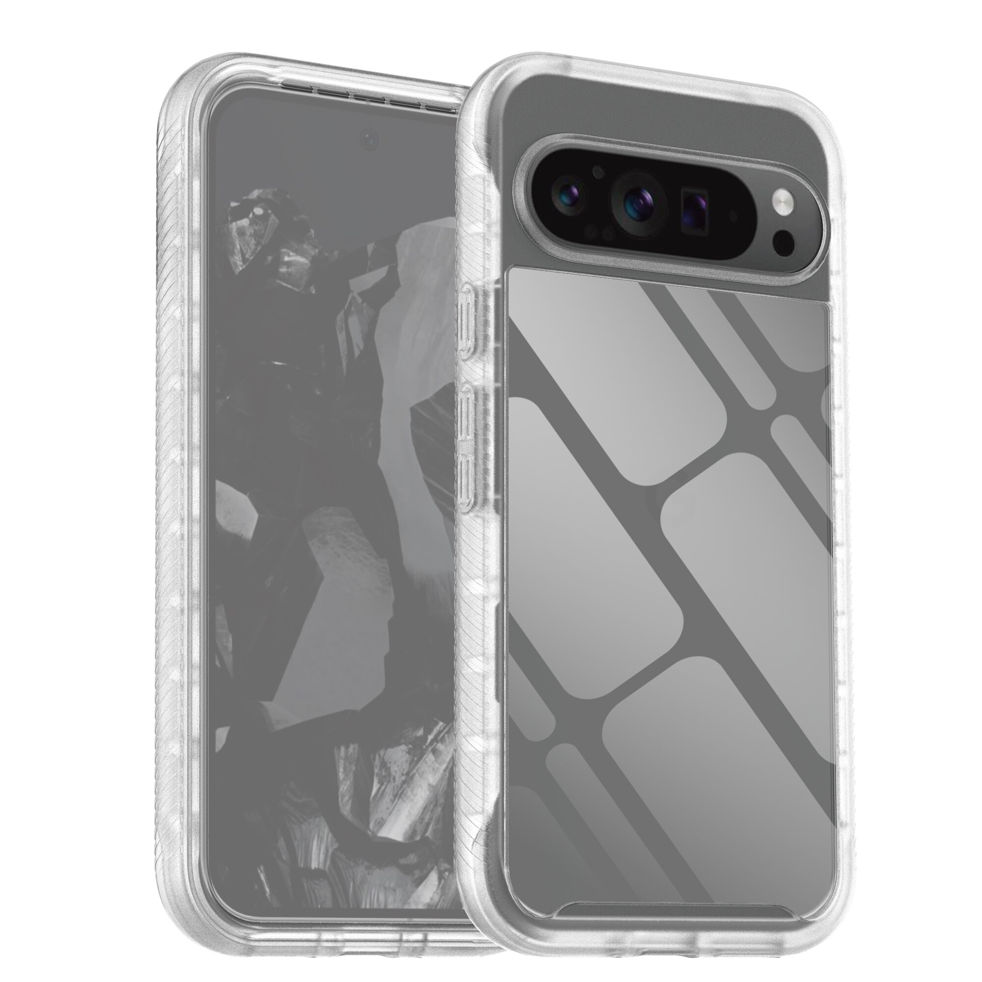 Cover Full Protection Google Pixel 9 Pro XL trasparente