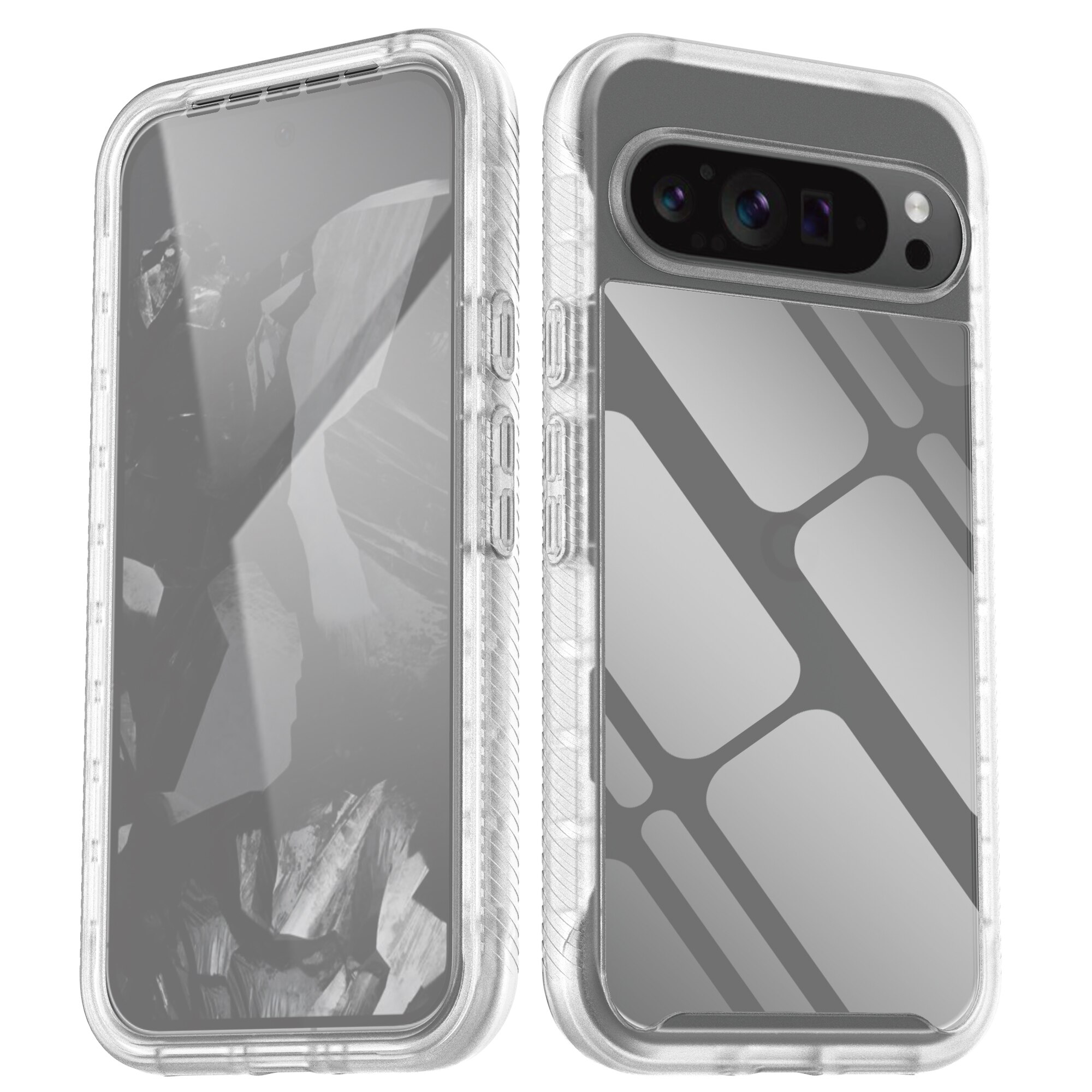 Cover Full Protection Google Pixel 9 Pro XL trasparente