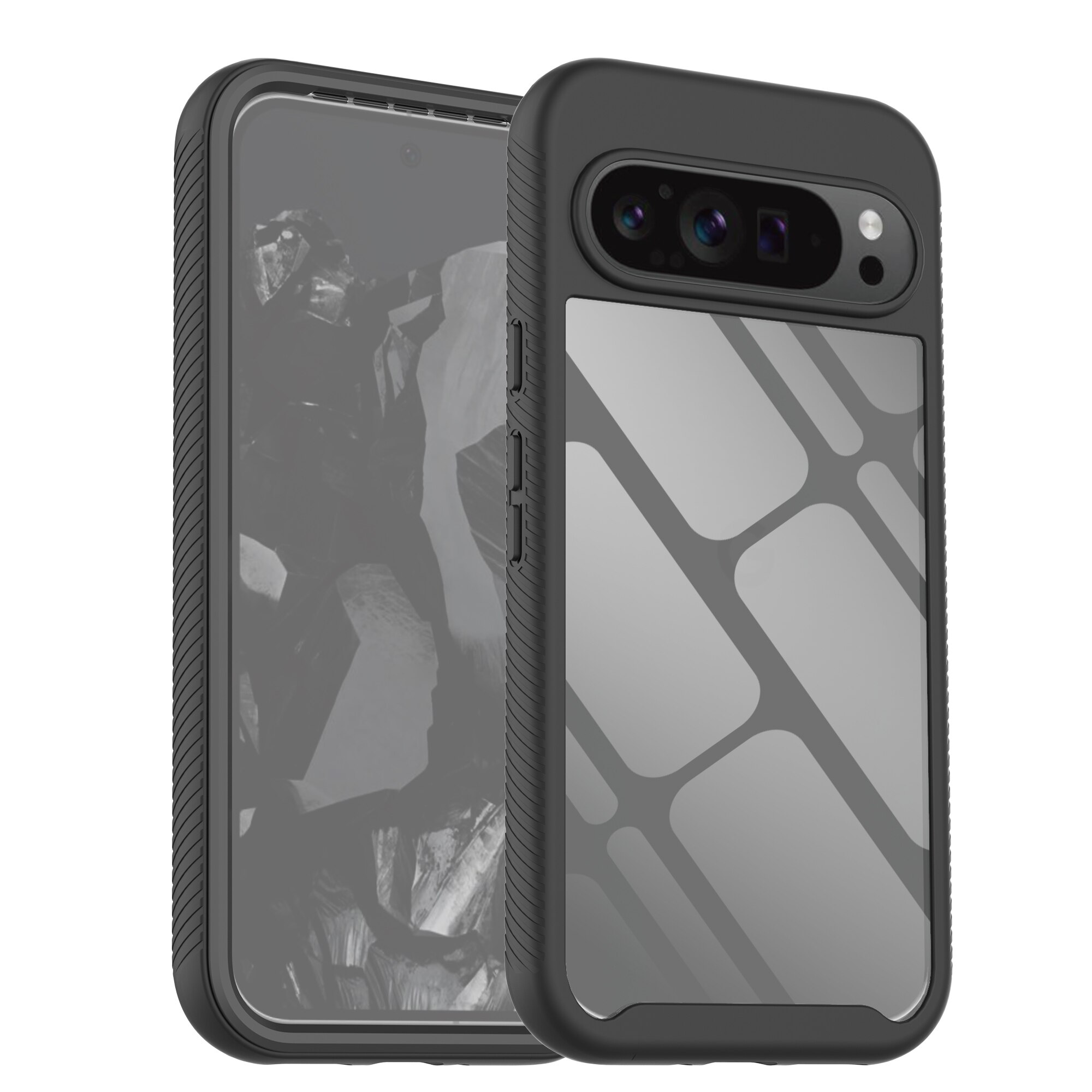 Cover Full Protection Google Pixel 9 Pro XL nero