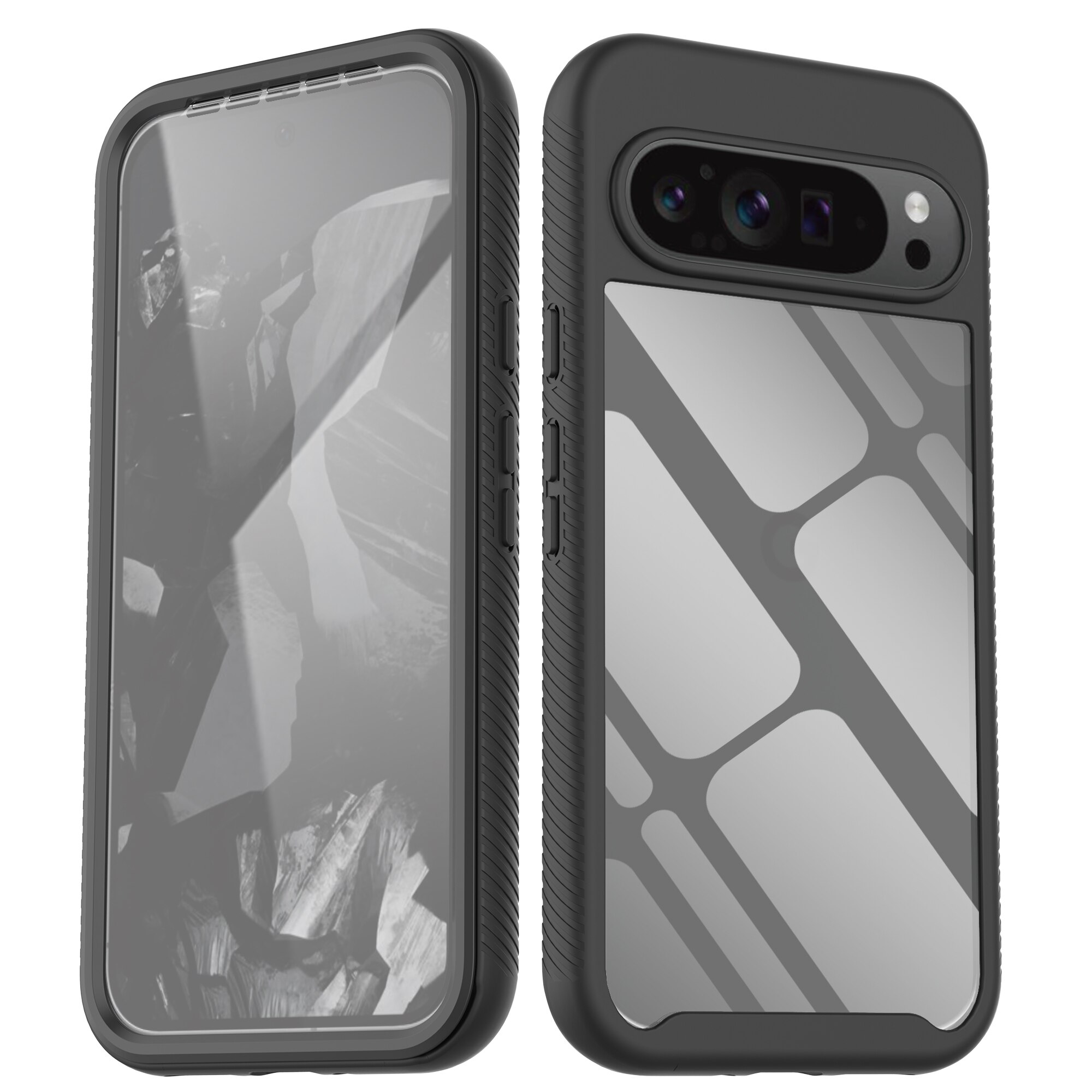 Cover Full Protection Google Pixel 9 Pro XL nero