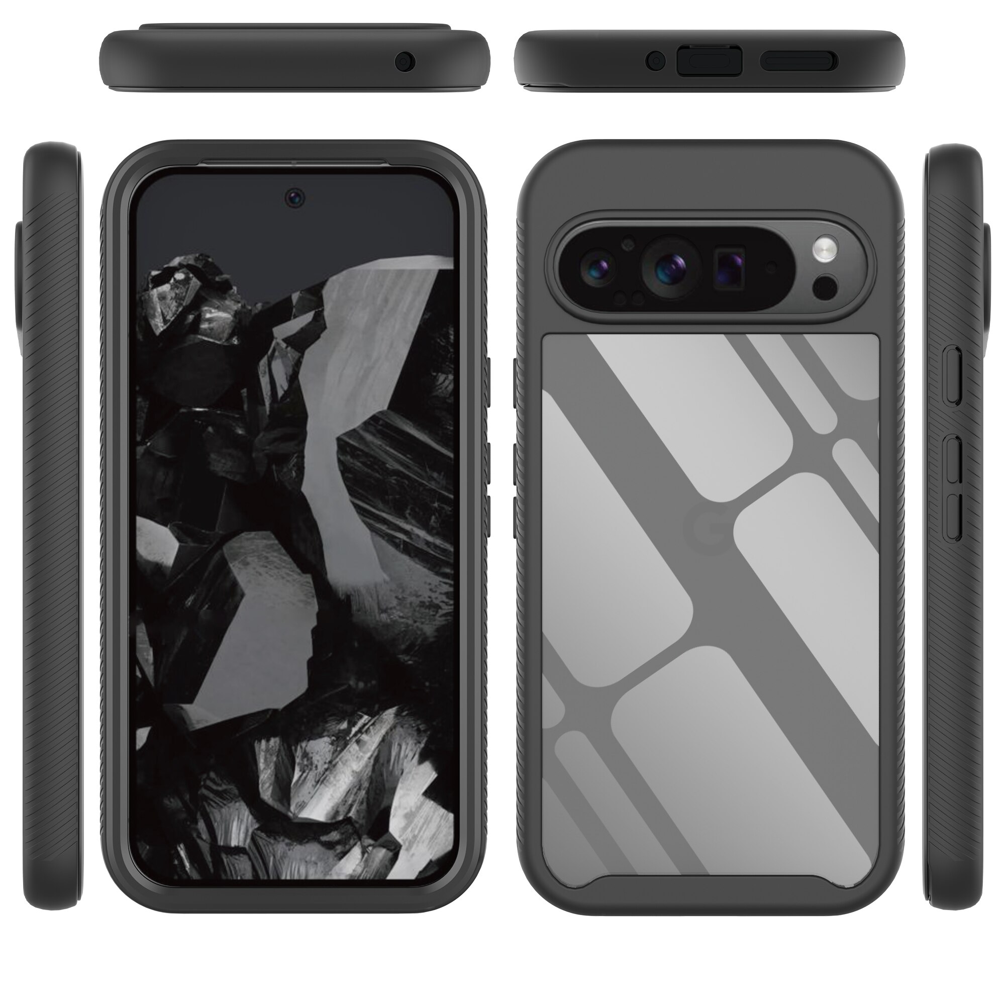 Cover Full Protection Google Pixel 9 Pro XL nero