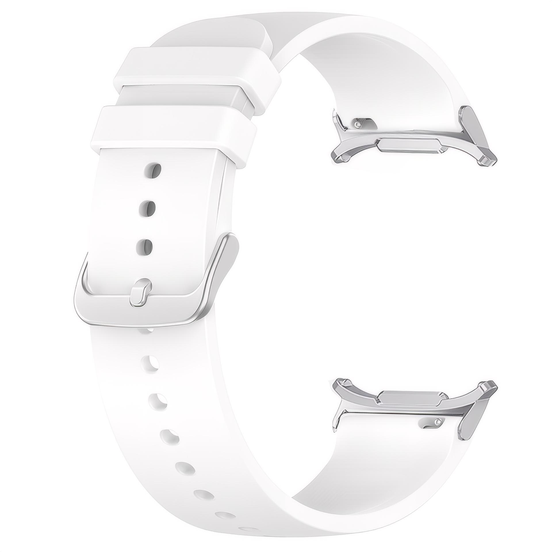 Cinturino in silicone per Samsung Galaxy Watch Ultra 47mm, bianco