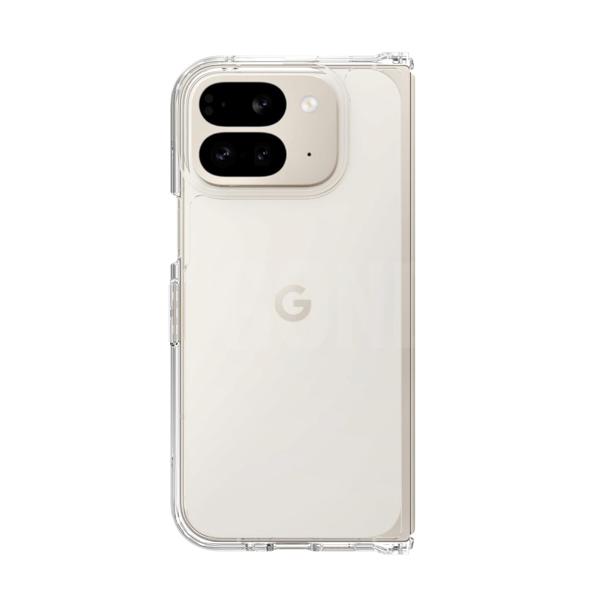 Cover ibride per Google Pixel 9 Pro Fold, trasparente